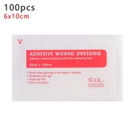 10/50/100Pcs 6x7cm/6x10cm Waterproof Material Non-woven Aid Bandage Adhesive Plaster Wound Dressing 