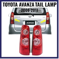 TOYOTA AVANZA 2006 2011 2012 YEAR REAR TAIL LIGHT LAMP LAMPU BELAKANG