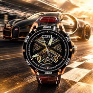 Bonest Gatti BG-4601 Automatic Skeleton Watch Men 45MM Sapphire Crystal Stainless Steel 50M Waterpro