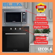 ELBA Built-In Microwave Oven EMO-2306BI 23 Litres / Built-In Oven DIVO EBO-M7388(BK) / Built-In Oven