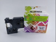 Brother DYMO 黑底/金字9MM*7M 代用帶DM1-40924#標籤色帶#標籤機#收納#便簽#姓名貼#