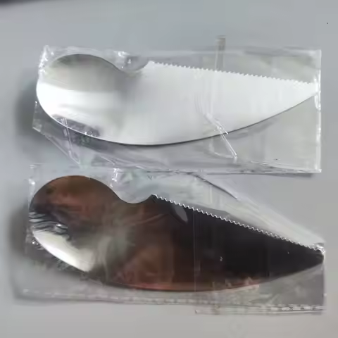 1pcs Stainless Steel Kiwi Blade Kiwifruit Cut Spoon Peeling Dig Spoon Serrated Blade For Shop Kitche