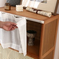 langsir kabinet dapur Tirai pelindung pintu kabinet, tanpa pukulan, tanpa kabinet penutup pintu, mej