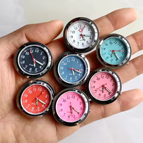 DIY Alloy Watch Head Face Accessories Parts For Nurse Doctor Pocket Watch Women Mens Students Clock