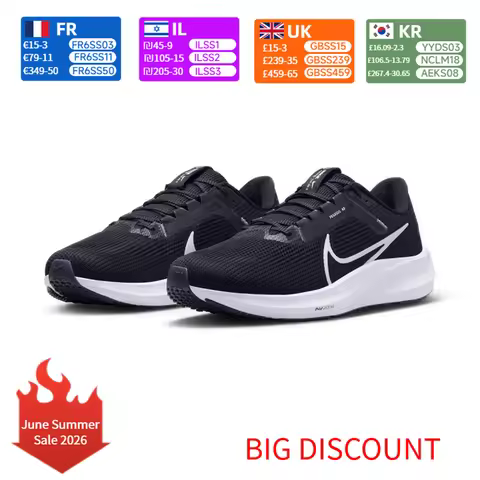 Nike Air Zoom Pegasus 40 Men's Running Shoes Responsive Cushioning Lightweight Daily Training Sneake