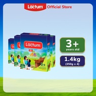 Lactum 3+ Chocolate 1.4kg (350g x 4) Powdered Milk Drink for Children Above 3 Years Old