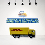 (NO BOX) 1:64 RMZ CITY MAN TGS DHL TRUCK DIECAST