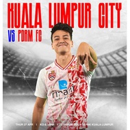 Kuala Lumpur City Fc Jersey 2023 Baju Bola Li-ning Kl City Fc Football Away Jersey Red/white Full Su