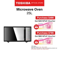 [FREE GIFT] Toshiba 25L 2in 1 Grill + Microwave Oven MM-EG25PE(BM)
