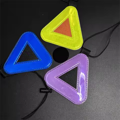 Reflective Signs, Triangle Signs, Safety Warning for Brompton Bicycle, Road Bike