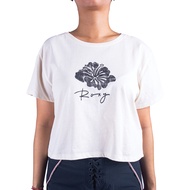Roxy Womens Magic Flower Egret T-Shirt