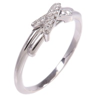 Chaumet 18K白金Jeux de Liens Ring鑽石戒指Chaumet#52/US#6.25