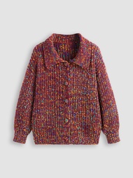 Cider Collar Button Cardigan | Knitwear Sale