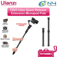 Ulanzi TB20 Claw Quick Release Extension Monopod Pole For DJI RS 3/RS 3 Pro/RS 3 Mini/RS 2 T074GBB1