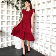 Dres Cloudy wanita midi