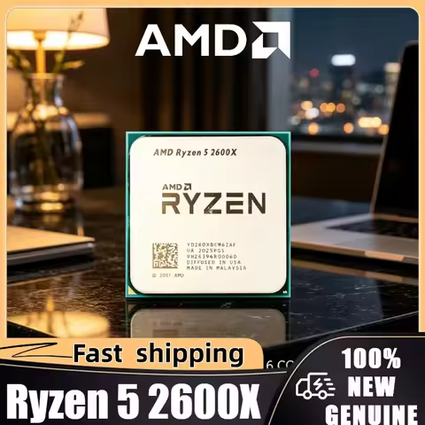 AMD Ryzen 5 2600X 100% Brand New 6-Core 12-Thread 3.6GHz 95W CPU Processor LGA AM4 R5 2600X