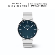 Đồng hồ Nam Daniel Wellington Piano link - DW00100776 Classic Sterling Piano Mặt Xanh 40mm