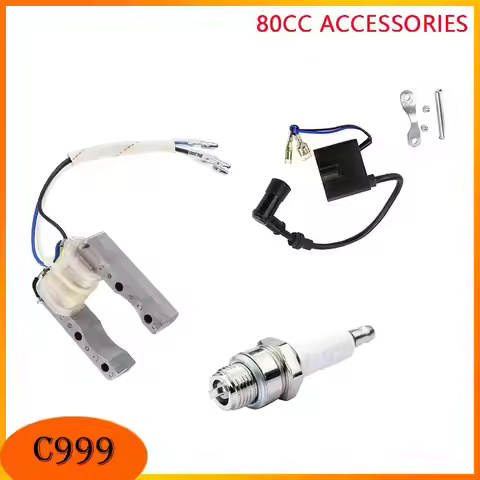 Magneto Stator Ignition Coil CDI For 49cc 60cc 66cc 80cc Engine 2-Stroke Motorized Bicycle Bike Acce