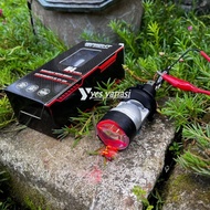 MERAH CAHAYA 1 LED MAIN LIGHT FOR MOTORCYCLE AND CAR IBRIGHT ZE 0 ALL WEATHER SOCKET H4 DEVIL RED DE