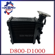 หม้อน้ำ/หม้อน้ำรังผึ้ง D800-D1000 แถมฟรี ฝาปิดหม้อน้ำอย่างดี อะไหล่รถไถเดินตามสำหรับเครื่อง MITSUBIS