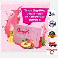 NEW - QUINNS AMYERA MIX PEACH JUICE - 2Box + 1Shaker with FREE GIFT - ORIGINAL PRODUCT