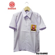 PUTIH Short hem White Uniform Junior High School bet 14-18