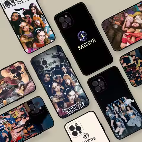 K-Katseye G-Gnarly Group Phone Case For IPhone 16 15 8 7 6 6S Plus X SE XR XS 14 11 12 13 Mini Pro M