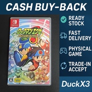 Nintendo switch MegaMan battle network legacy collection used