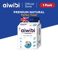 [Travel Pack] Aiwibi Baby Premium Natural Diapers Tape & Pants (1Pack)