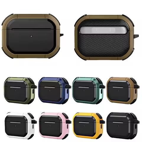 Armor Earphone Protective Case For AirPods Pro 1th 2th Generation For Apple AirPods 3 2 1 Silicone S