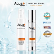 ( ชุดเซ็ต ) Aquaplus Skin Soothing Milky Wash 175 ml & Bright-Up Daily Moisturizer 30 ml