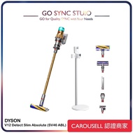 ➯全港送貨➯【日本進口/國際電壓】 Dyson V12 Detect Slim Absolute 智能輕量無線吸塵機 <平行進口> ＊跟  座地架 地毯吸頭＊