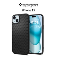 Spigen iPhone 15 Case 6.1" Liquid Air Casing Military Grade Drop Protection Slim Flexible Durable