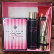 Victoria's Secret Bombshell EDP perfume + New york mist + pure seduction lotion 3 in 1 set