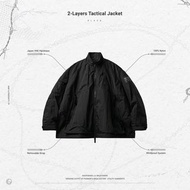 Goopi 黑色3 2-Layers Tactical Jacket