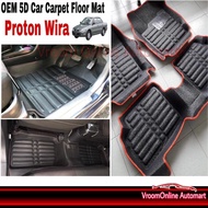 PROTON WIRA 5D Car Carpet Customized fit Car Floor Mat