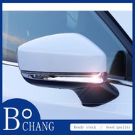 BC For Mazda CX-5 CX5 KF CX-8 CX8 2017-2019 2020 Chrome Car Rearview Mirror Strip Cover Trim Decorate Frame Moulding accessories