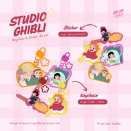 Studio Ghibli's Sticker Keychain New Edition | Studio Spokes