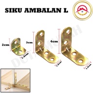 SIKU Verseng Rack Angle Iron L Angle Plate/ 2cm, 3cm, 4cm, 5cm, 6cm, 7cm, 8cm, 9cm, 10cm (Wooden Sup