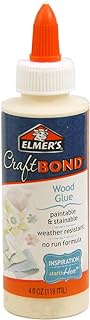 ELMERS Craft Bond Wood Craft Glue, 4 Oz, White (E470)