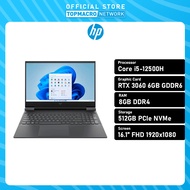 HP VICTUS 16-D1172TX GAMING LAPTOP (i5-12500H, RTX3060 6GB, 8GB, 512GB, 16.1 FHD 144Hz, Mica Silver, WIN11)