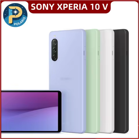 Original Sony Xperia 10 V 10V 128GB ROM 6GB RAM Unlocked 5G Android Mobile phone for All Telecom Ope