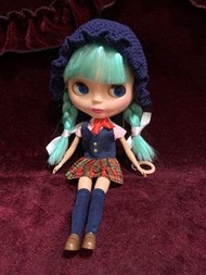 Blythe dolls小布娃娃玩偶b女 連一套帽子衣服 