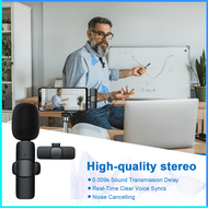 COD HOSION Wireless Lavalier Lapel Microphone Vlogger Lightning / mik mic mikrofon microfon mikropon
