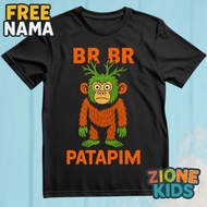 KATUN BRR BRR PATAPIM CHILDREN'S T-SHIRT - TUNG TUNG SAHUR ANOMALI CHILDREN'S CLOTHES VIRAL BRR BRR 