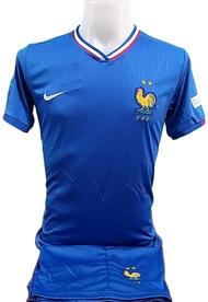 เสื้อฟุตบอลกีฬาผู้ชายทีมชาติฝรั่งเศส ชุดฟุตบอลโลก/ยูโรFrance  World Cup ตัวฤดูกาล 2023-2024