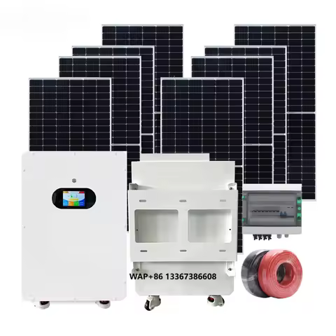 Hybrid Solar Energy System Kit 5Kw 10Kw 20Kw 30Kw 40Kw Complete Photovoltaic Off Grid Solar Panel Po