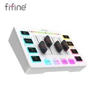 Audio Mixer, Gaming Streaming PC Mixer With Slider Fader, XLR Microphone Interface, Monitoring, For 