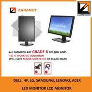 LED / LCD / DELL /  17 ~ 24 INCH, WIDESCREEN LED MONITOR LCD MONITOR