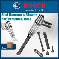 BOSCH 3in1 Air Blower Cordless Vacuum Cleaner Air Blower Vacuum Cordless Jet Blower Car Air Duster Mini Vakum Rumah